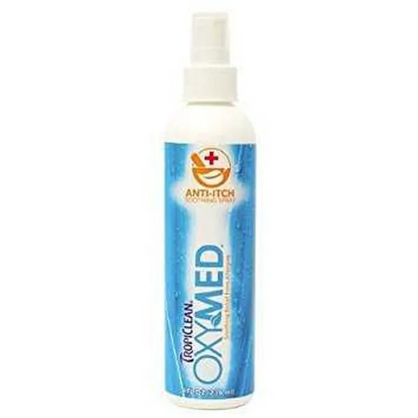 8 oz. Tropiclean Oxy-Med Anti-Itch Spray - Health/First Aid